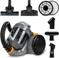 Aspirapolvere Ciclonico Senza Sacco 4000W con Filtro HEPA H13 e Accessori