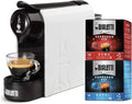 Bialetti Gioia, Macchina per Espresso con 32 Capsule Incluse, Solo per Capsule, Colore Bianco
