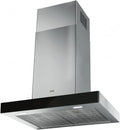 Franke Mythos Cappa a Parete Nero Inox A+ 600 m³/h