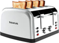 Tostapane Vintage 1900W a 4 Fessure con Controlli Indipendenti e Funzioni Multiple