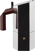 Caffettiera espresso in acciaio inox 18/10 per 6 tazze, design moderno di Michael Anastassiades, compatibile con induzione
