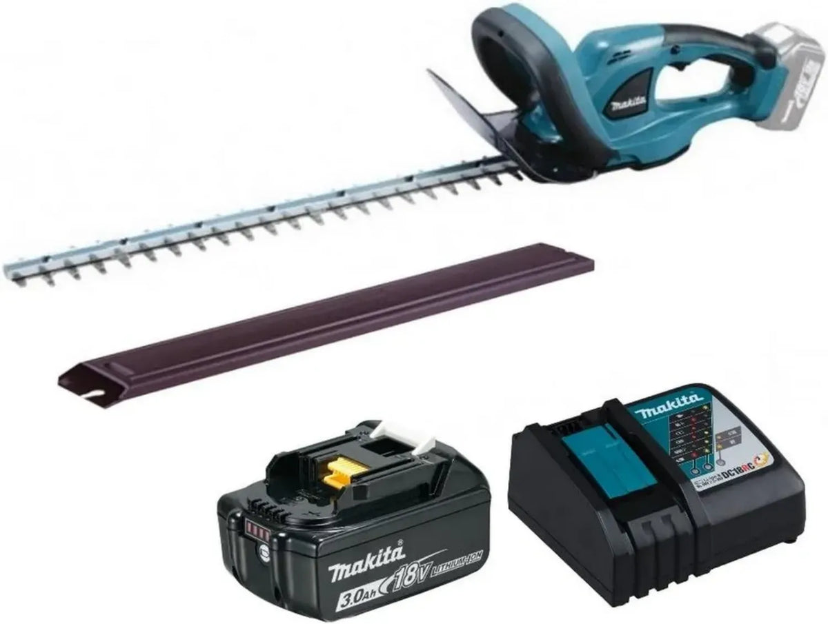 Makita Tagliasiepi 18V con Batteria 3Ah e Caricabatterie