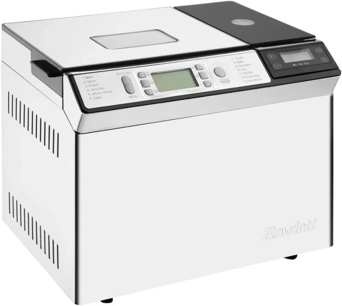 Rowlett CX116 Macchina del Pane, Acciaio Inox, Impasti e Marmellate, Capacità 700-900g