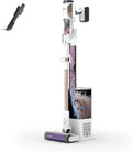 Aspirapolvere Senza Filo Shark, Potente con DirtDetect, Base Automatico 2L, 60 min Autonomia, Anti Hair Wrap, Bocchetta Fessure, Bianco