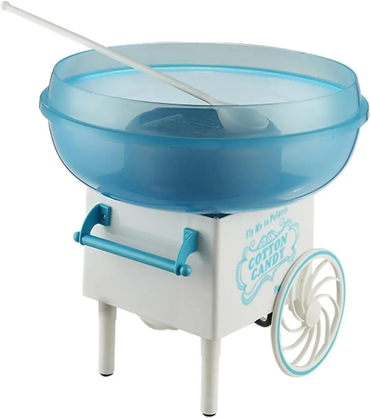 CUSMA Macchina Elettrica per Zucchero Filato, Adatta a Zucchero e Caramelle Dure, Ideale per Feste, Colore Blu